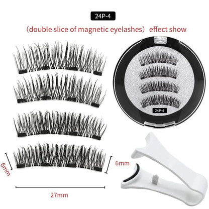 Glowup Queens  Eye makeup 24P-4 Magnetic Glam Lashes