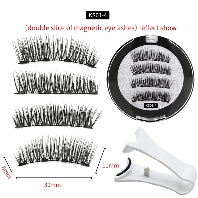 Glowup Queens  Eye makeup KS01-4 Magnetic Glam Lashes
