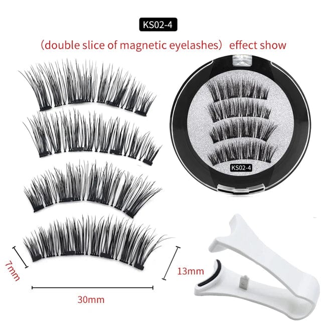 Glowup Queens  Eye makeup KS02-4 Magnetic Glam Lashes